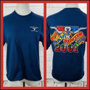 10/$25🦋 Republic of Texas 2001 Biker Rally Tee - Medium